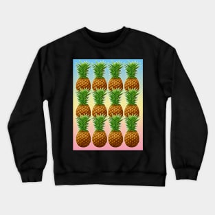 Pineapple Tropical Sunset Crewneck Sweatshirt